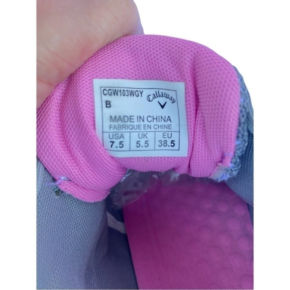 Callaway Halo SL Golf Shoes White Ladies  7 1/2 - Picture 6 of 13